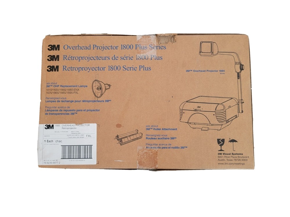 3M Overhead Projector 1800 series
