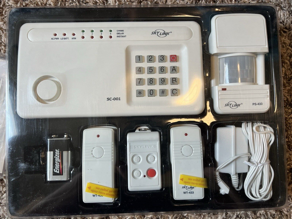 Skylink SC-100 Wireless Security Deluxe Security System (SC-100)