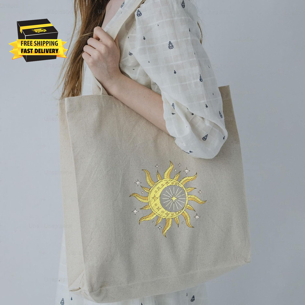 4 Sheets Sun and Moon Pattern Water Soluble Hand Sewing Stabilizers for Fabric E