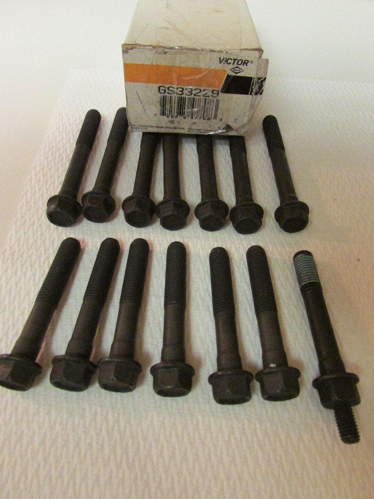 Engine Cylinder Head Bolt Victor GS33229
