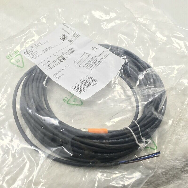 IFM EVC143 Connection Cable New #