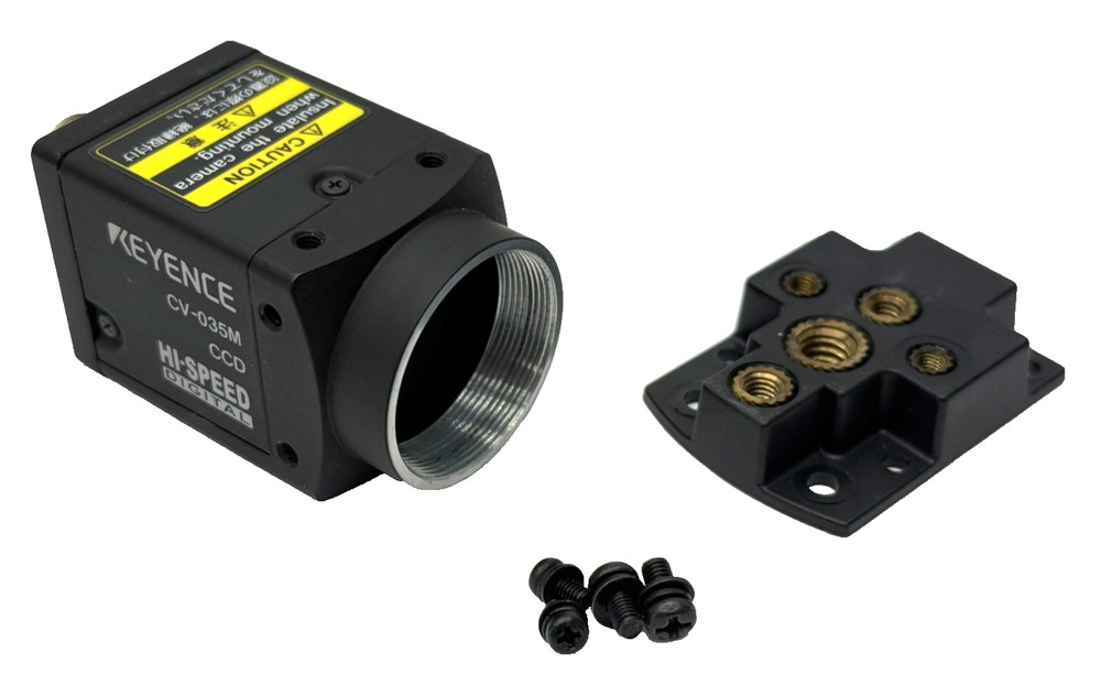 KEYENCE CV-035M Vision System Digital Hi-Speed CCD Camera