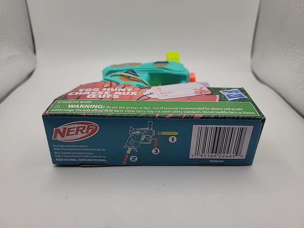 2023 Easter Themed Nerf Egg Hunt Pull To Prime Blaster