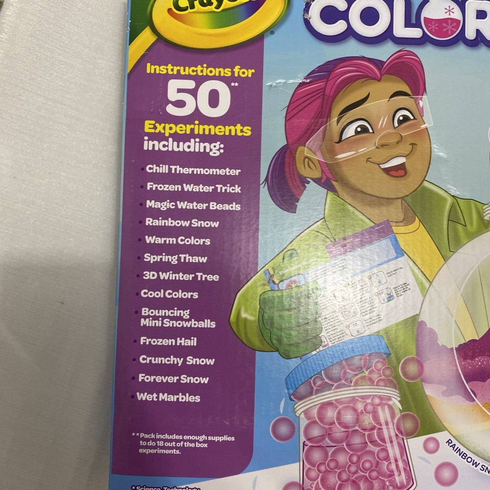 Crayola Color Chemistry Arctic Lab Project