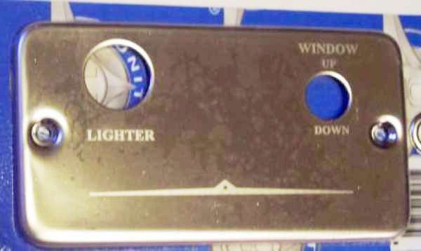 dash plate lighter window right replacement SS for Freightliner Classic FLD