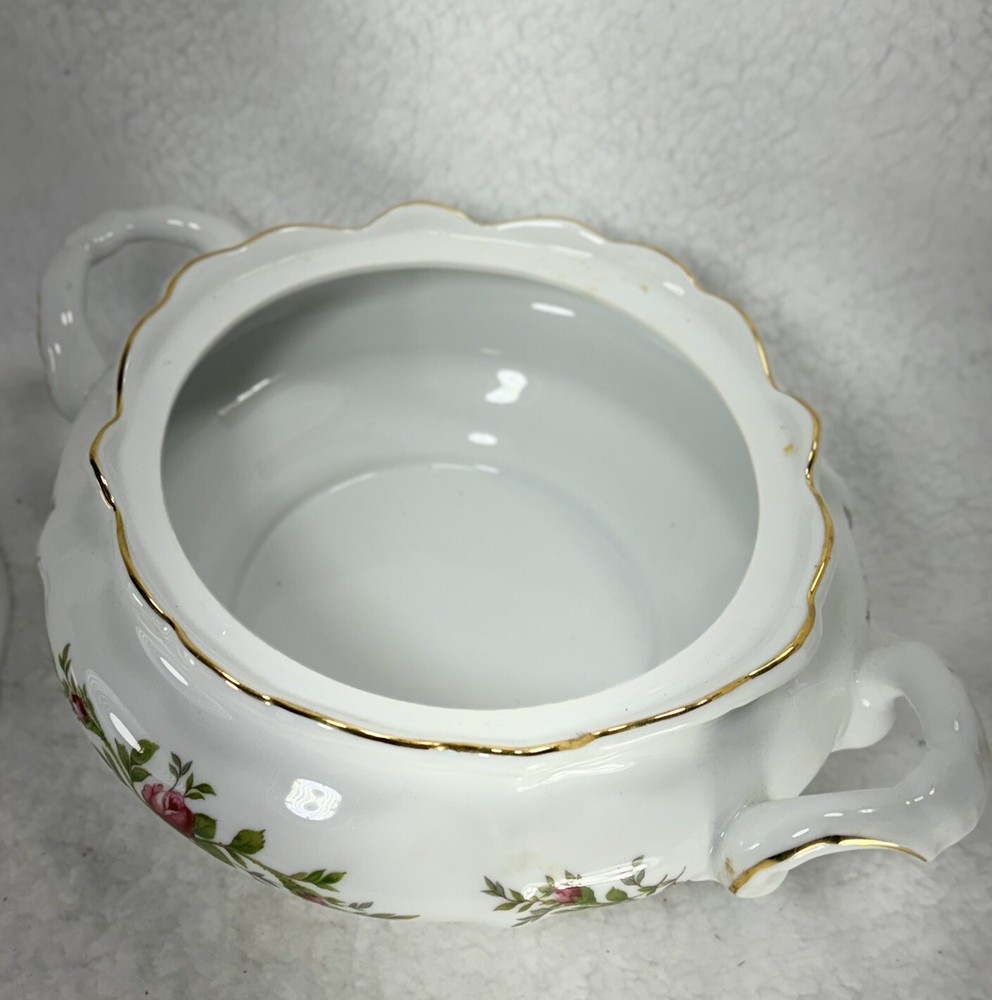 Johann Haviland Rose Bone China Covered Dish