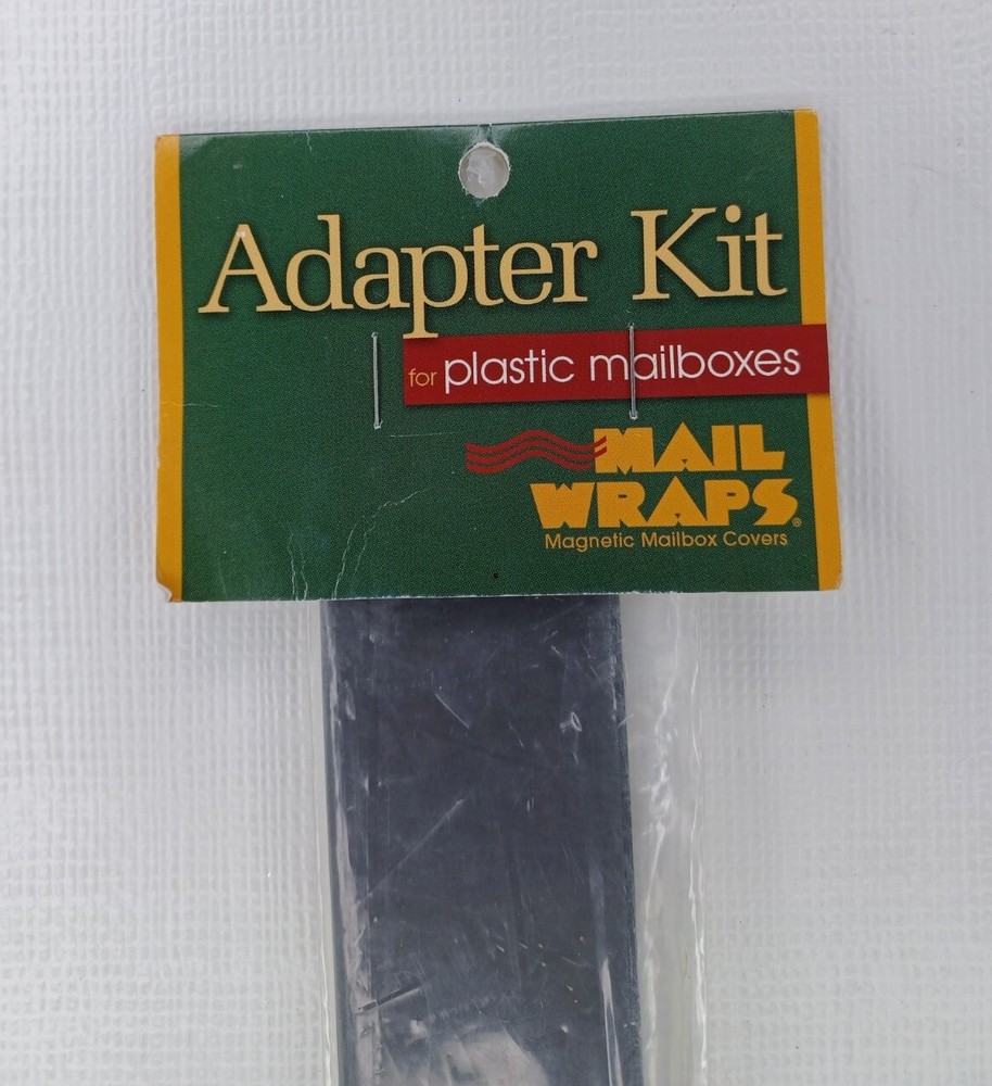 Mail Wraps Adapter Kit for Plastic Mailboxes Magnetic Mailbox Covers