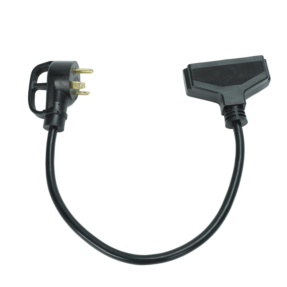 RV 30A to (3) 15A  Adapter Cord Tri Outlet Household 125/250V with Grip Handle
