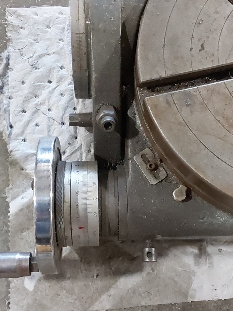 YUASA, INDEXING TABLE MODEL 550-212, 12" Tilting Rotary Table