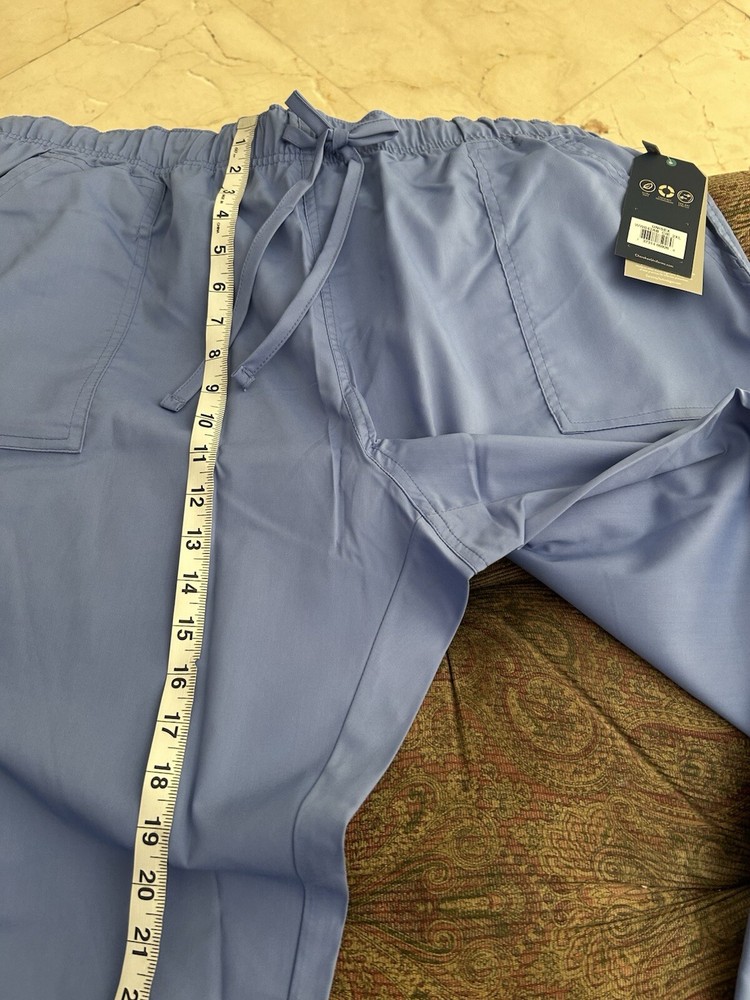 Cherokee unisex blue two piece uniform set, size 2XL