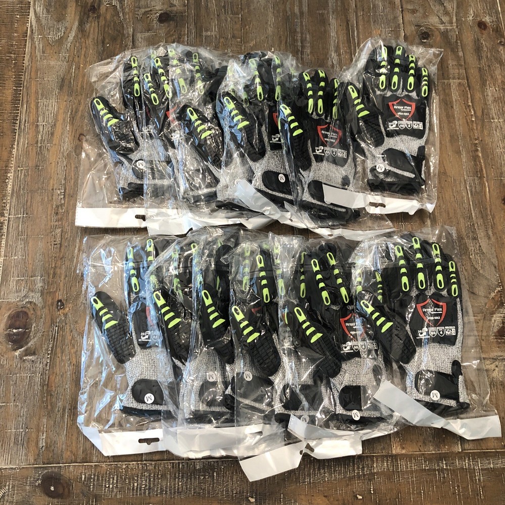 Armor Flex VHM-6312 Work Gloves 12-Pairs M