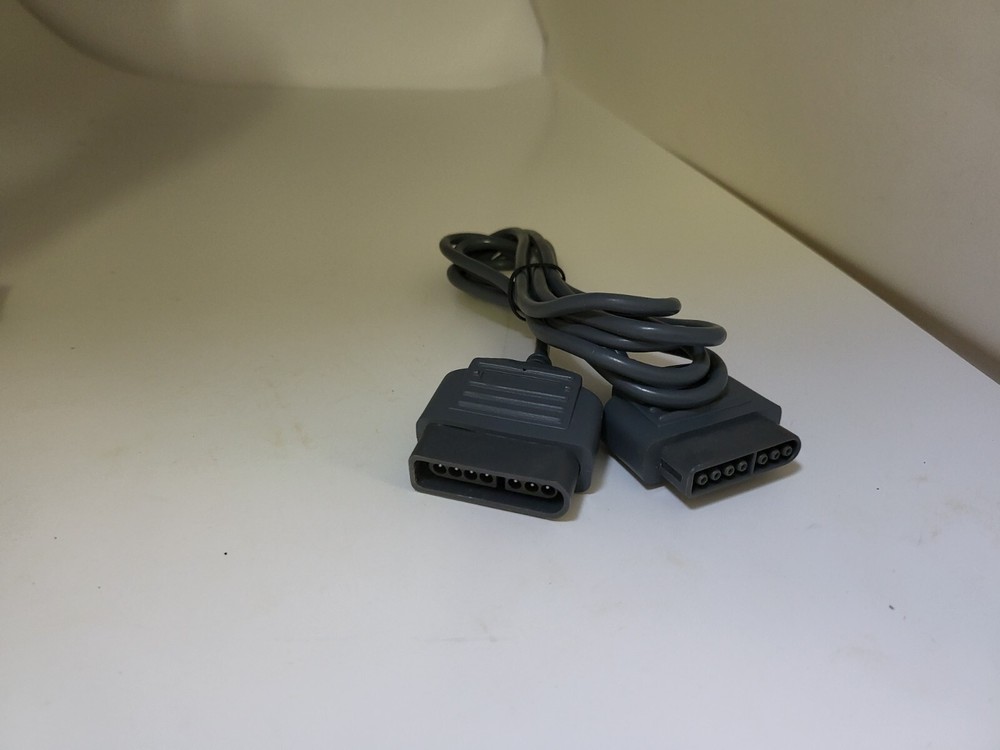 NEW 6 FOOT CONTROLLER EXTENSION CABLE FOR SNES SUPER NINTENDO SYSTEM CONSOLE
