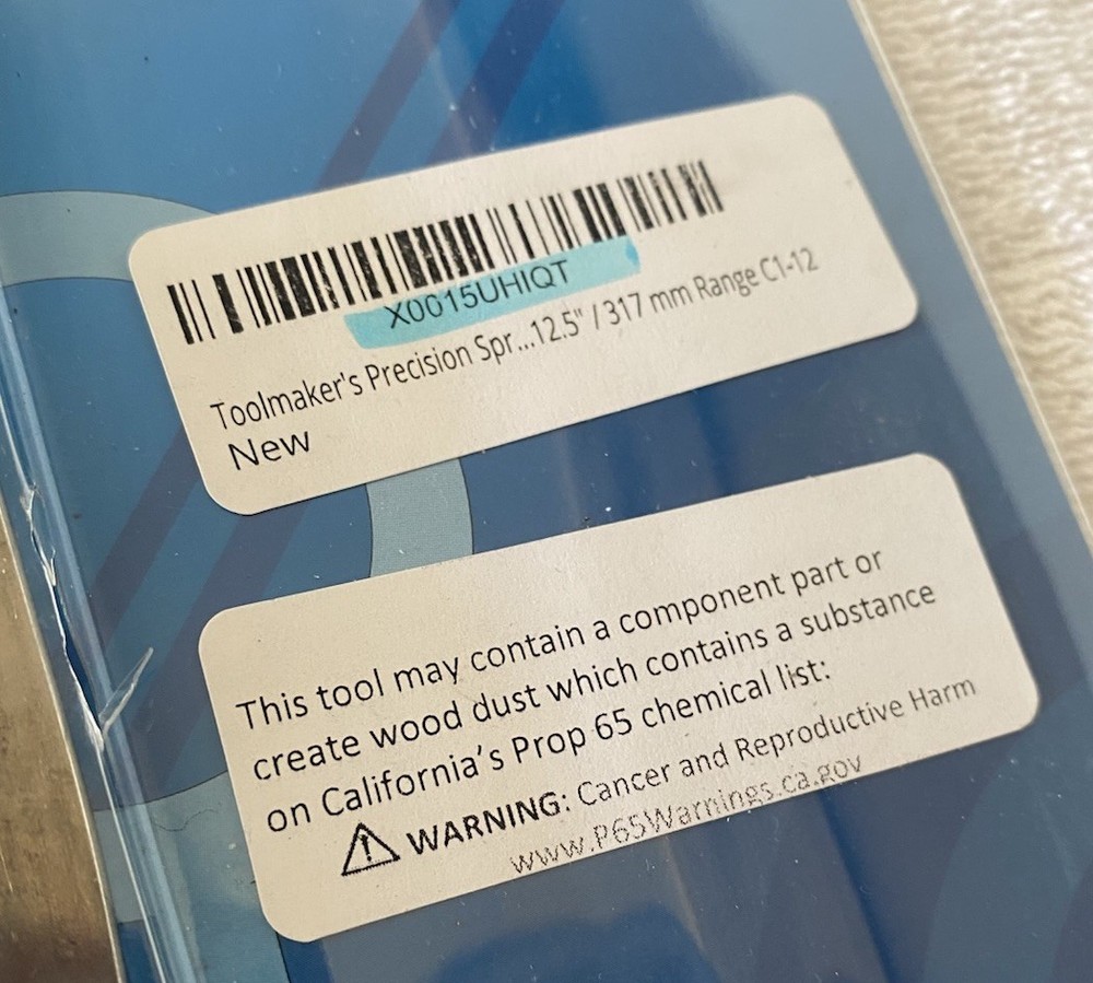 Toolmaker Caliper 12 Inch Spring Divider - NEW