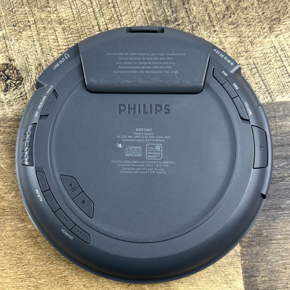 Philips EXP3461 MP3 200 SEC Magic Esp Expanium Cd Player