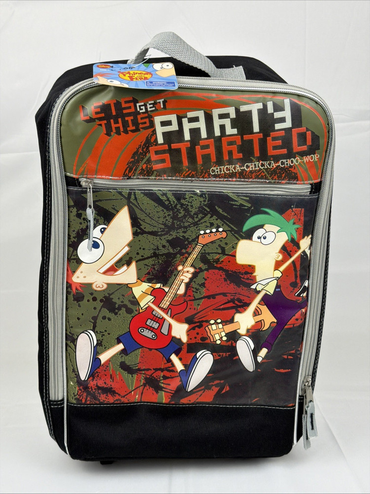 Phineas And Ferb Rolling Suitcase