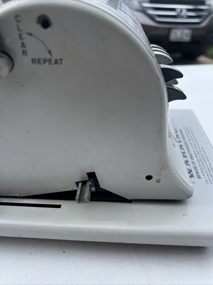 Vintage Paymaster Series S-1000 Check Writer