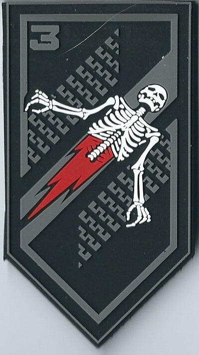 Armored  Third Brigade 3D PVC Ukrainian patch