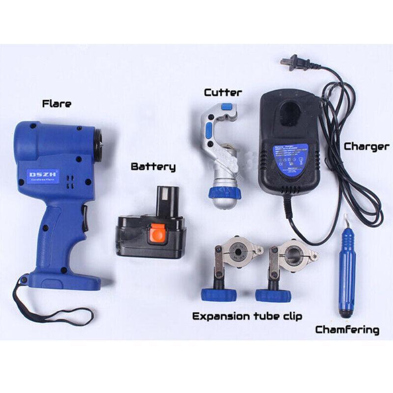 Battery-power Expander Electric Air Conditioning Copper Pipe Flaring Tool Kit