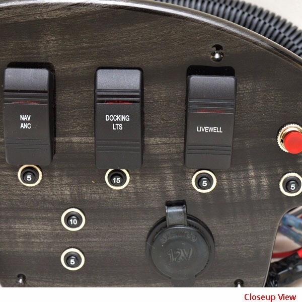 Pontoon Boat Dash Console Panel | Godfrey Sweetwater 2011 Gray