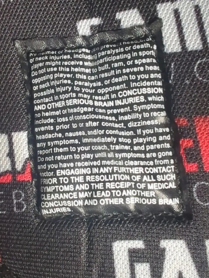 D4 Game Breaker Padded Head Protection Solid Black Size XL