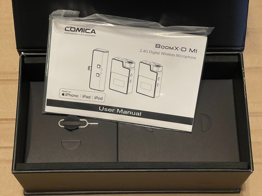 CoMica BOOMX-D MI2 Wireless Microphone System - Black