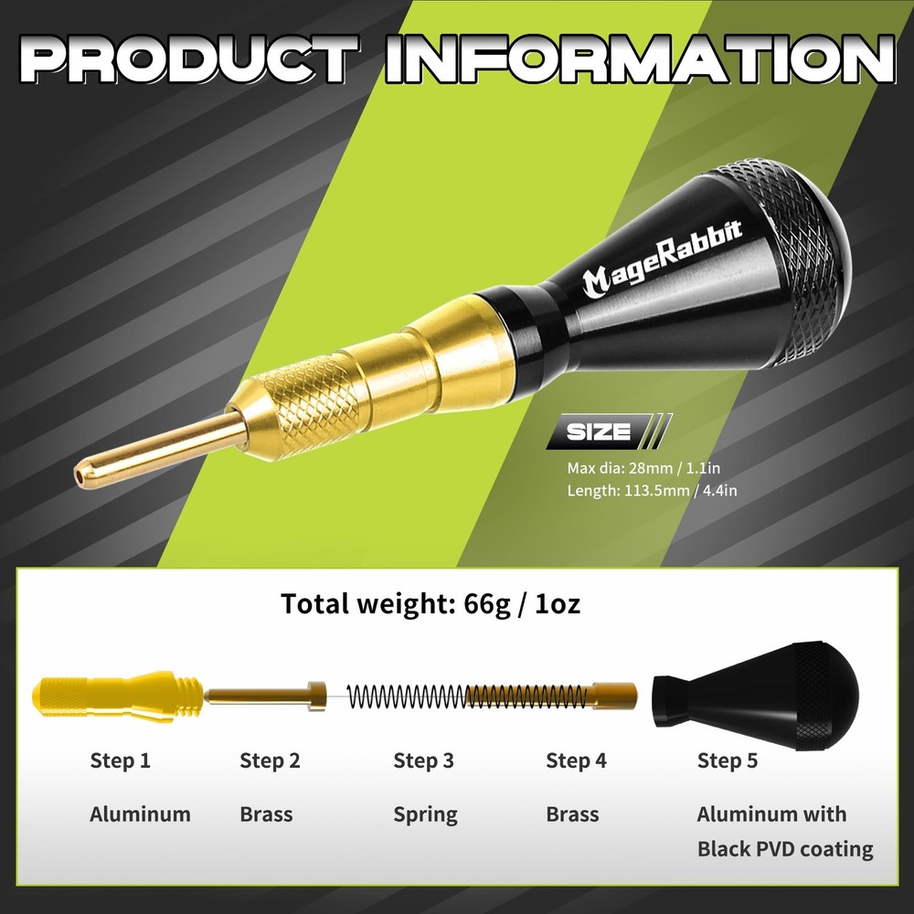 Soft Dart Tip Removal Tool, Electronic Dartboard Broken Tip Extractor, Soft T...