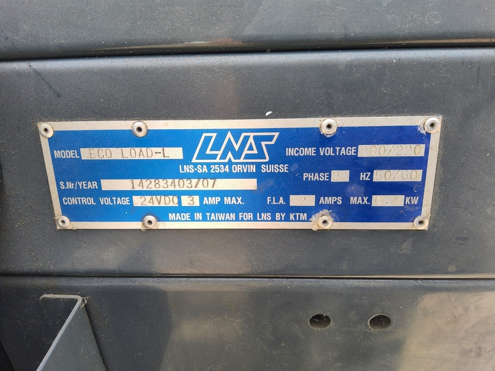 LNS ECO LOAD - L BAR FEED 2007