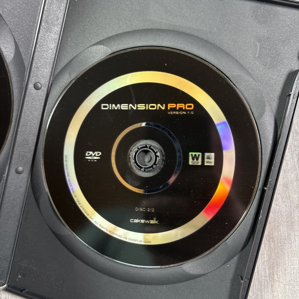 Cakewalk Dimension Pro Multiple Filter Mac & PC Software Virtual Synthesizer