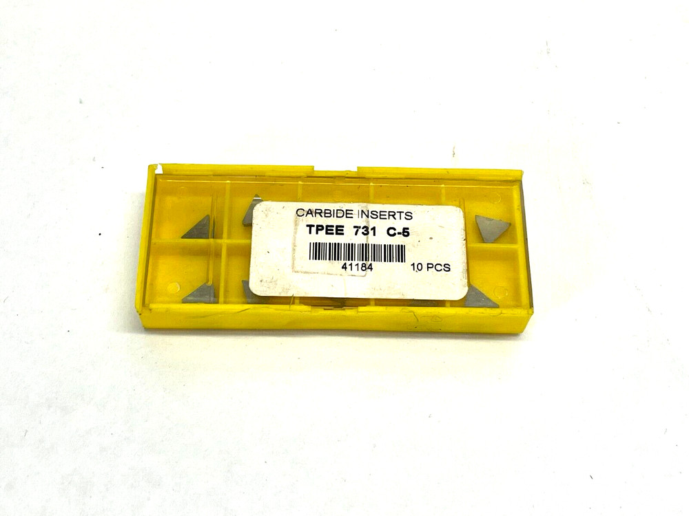 TPEE 731 C-5 Carbide Inserts PKG OF 10