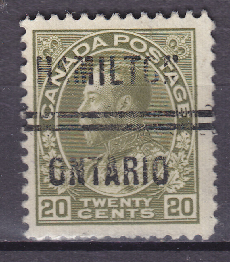 CANADA OLD VALUABLE PRECANCEL STAMP COLLECTION CV 180+