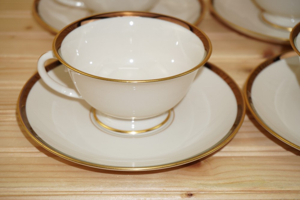 Franciscan Sunset (4) Cup & Saucer SETS (B33)
