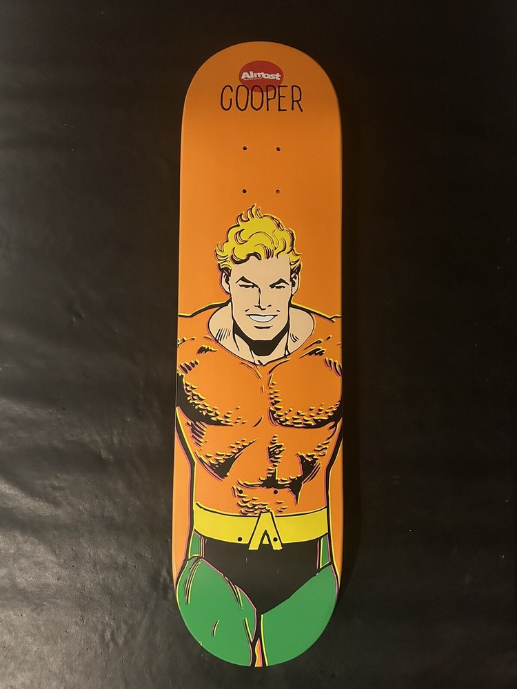 Almost DC Aquaman Cooper Skate Deck
