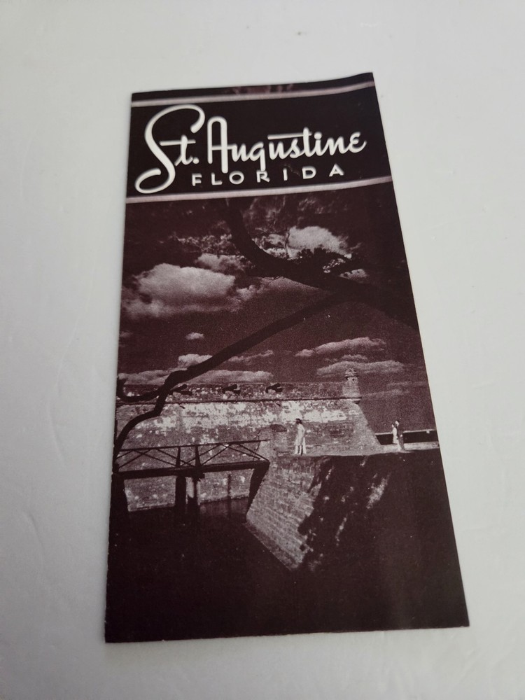 Small Vintage St. Augustine Brochure