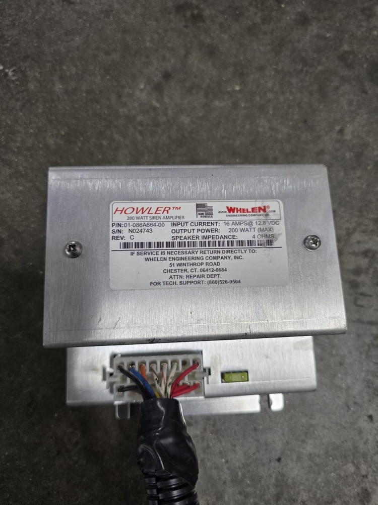 Whelen Howler Kit Low Frequency