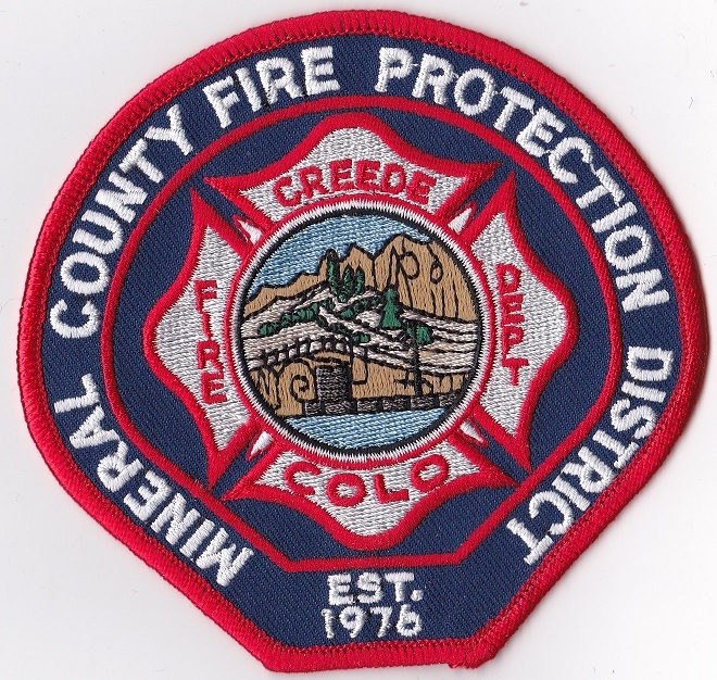 Mineral County Fire Protection District CO Firefighter Patch