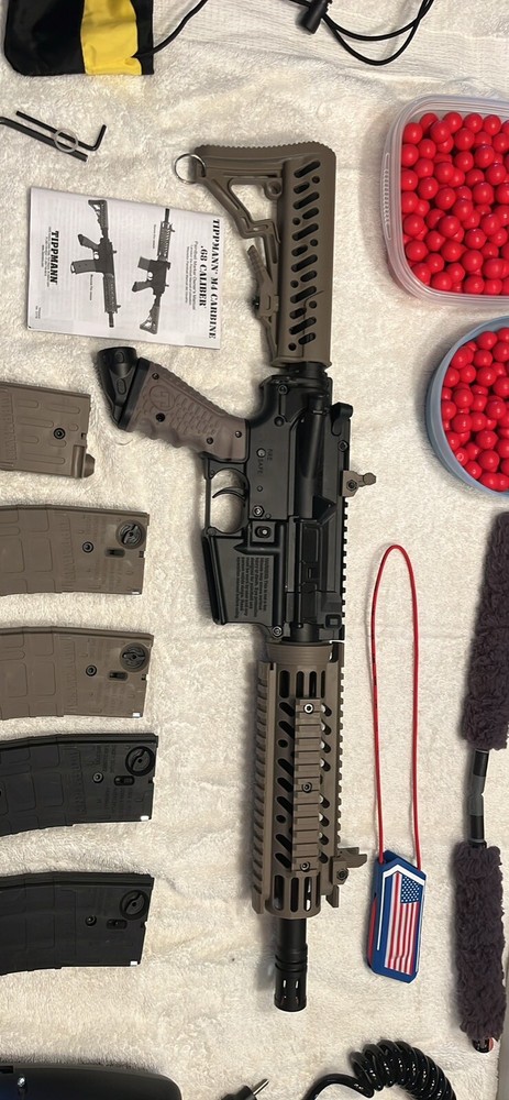 tippmann paintball gun package