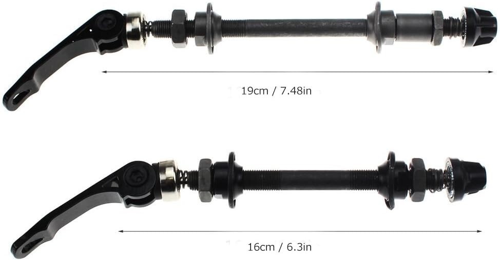 Quick Release Bicycle Axles - Durable Skewer Set for Fast Repairs on Road Bikes