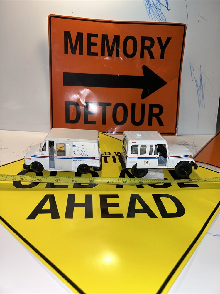 mail truck toy