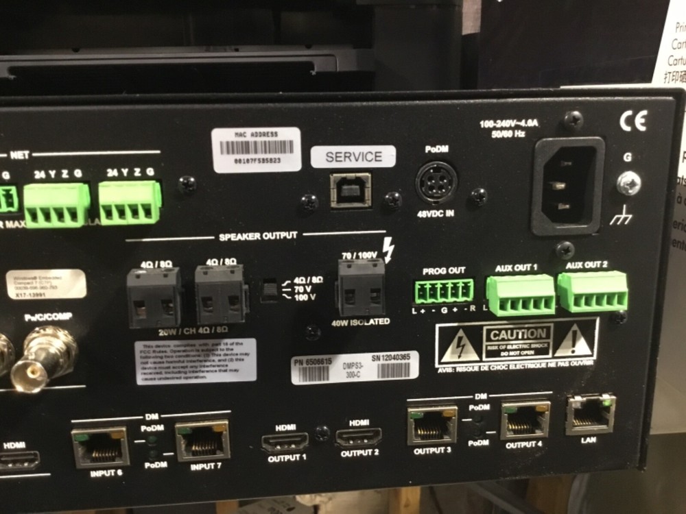 Crestron DMPS-300-C DigitalMedia Presentation System