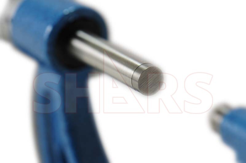SHARS 25-50mm Solid Metal Frame Outside Micrometer NEW !}