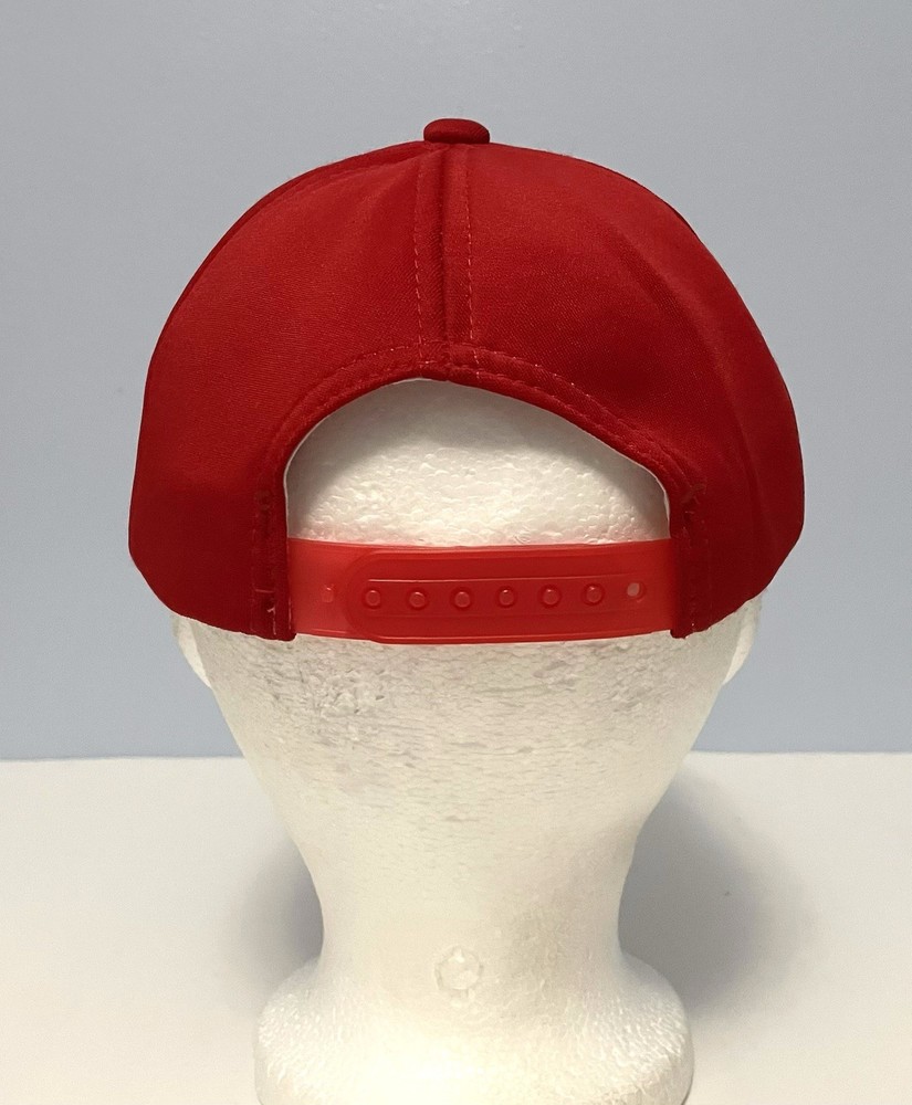 Racing Flags Red Adjustable KIDS size Hat Snapback Embroidered Cap