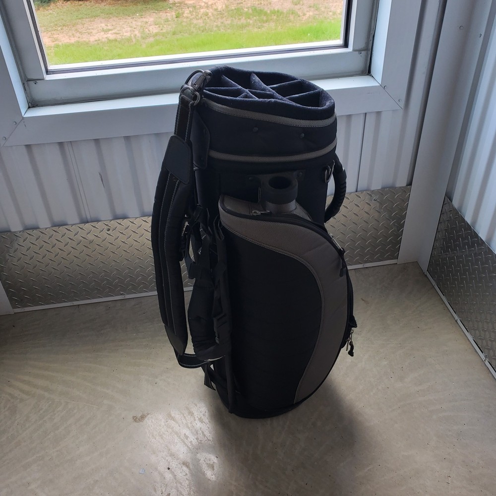 Datrek Golf Bag = Black/Gray 8-Way