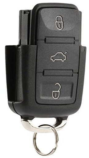 Flip Key Fob Keyless Entry Remote Shell Case & Pad fits VW Beetle v-am-bot-case