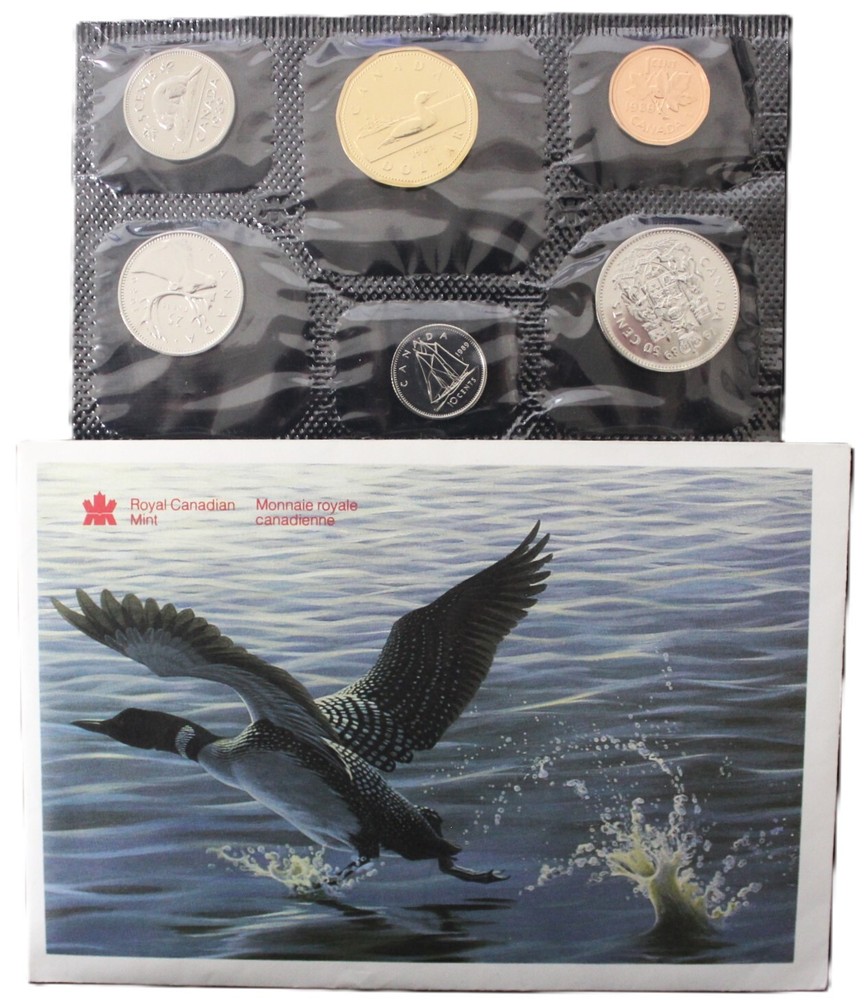 1989 Canada Proof Like Set