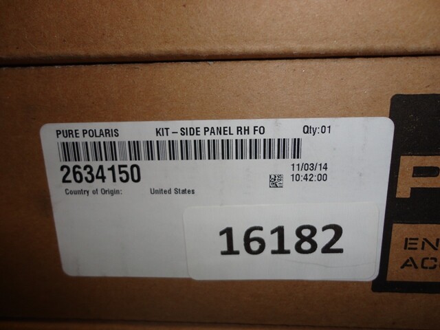 Polaris Foam - Side Panel - Right - 2634150 - #16182