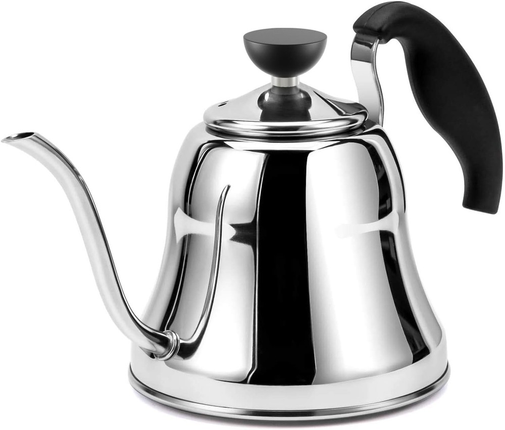 Tea Kettle for Stovetop, Barista's Choice Gooseneck Pour Over with Flow Control,