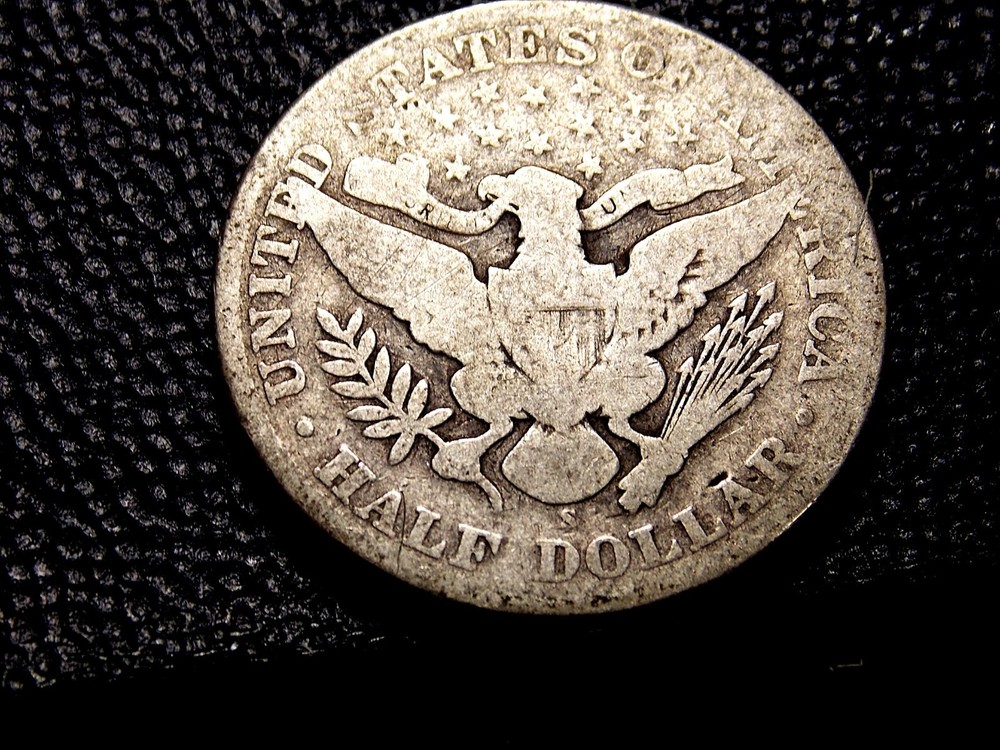 1909-S (San Francisco Mint) Barber Half Dollar