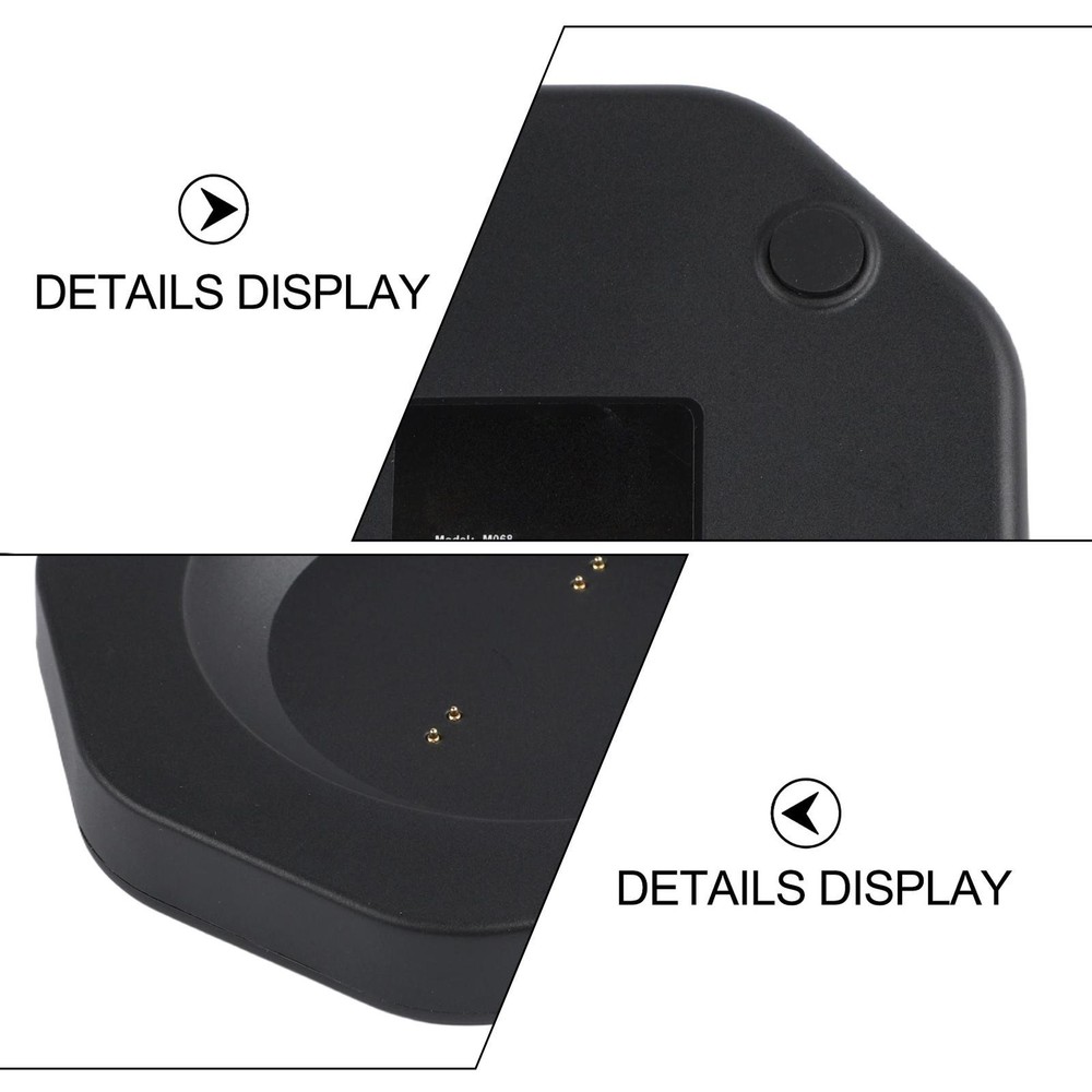 For Ember Smart Mug Charging Dock Black Compact Efficient Charging Base