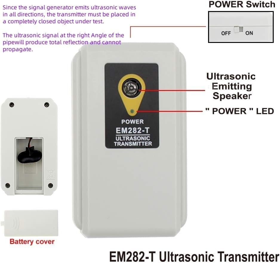 Efficient Leak Detection with Ultrasonic Pressure Transmitter & LED Indication