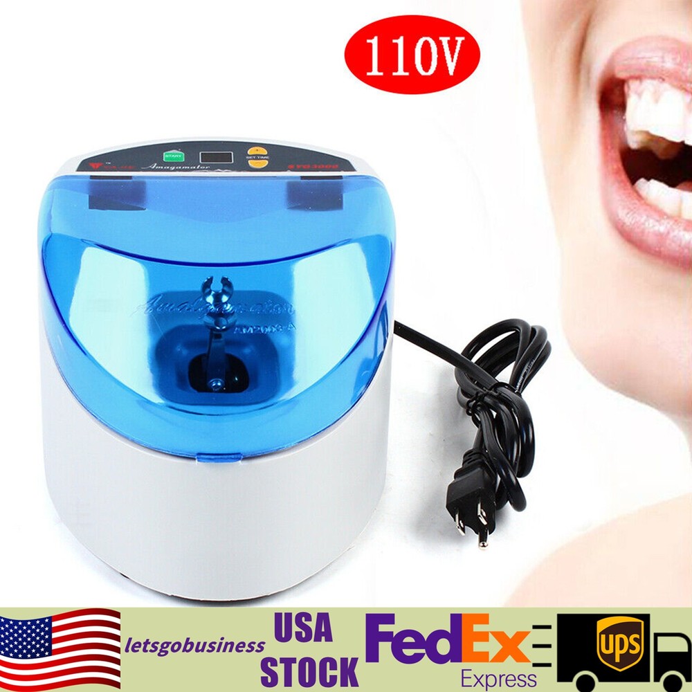Dental Amalgamator Digital Amalgam Machine Amalgamator Capsule Mixer & Timer USA